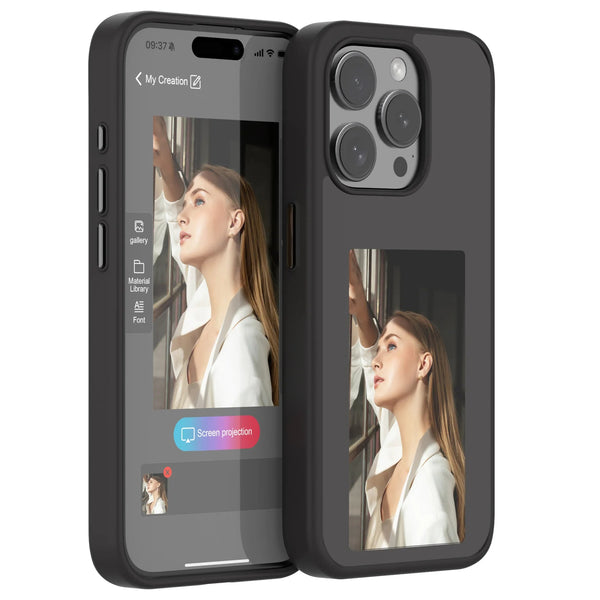 ceptify nfc customisable  e-ink iphone case